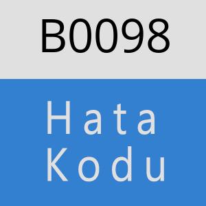 B0098 hatasi