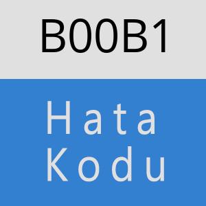 B00B1 hatasi