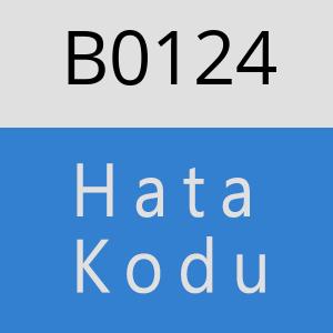 B0124 hatasi