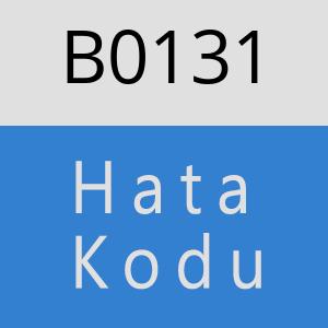 B0131 hatasi