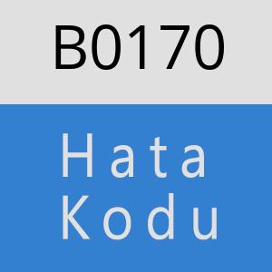 B0170 hatasi