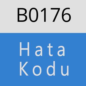 B0176 hatasi