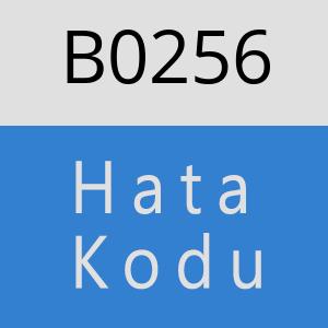 B0256 hatasi