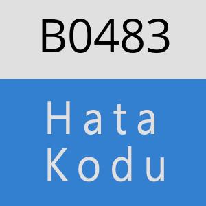 B0483 hatasi