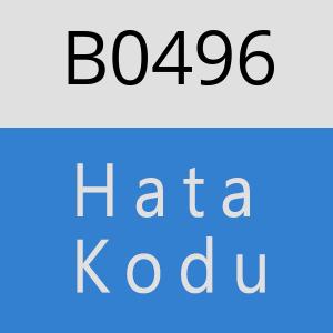 B0496 hatasi