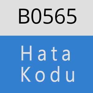 B0565 hatasi