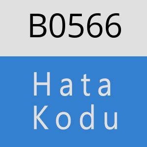 B0566 hatasi