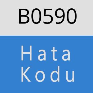 B0590 hatasi