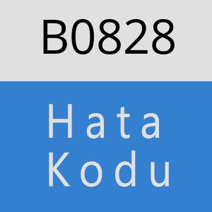 B0828 hatasi