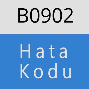 B0902 hatasi