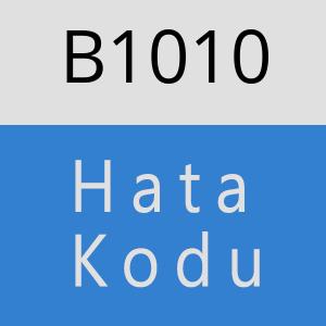 B1010 hatasi