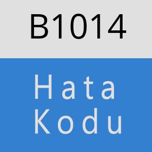 B1014 hatasi