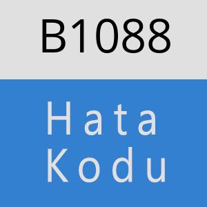 B1088 hatasi