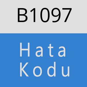 B1097 hatasi