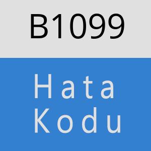 B1099 hatasi