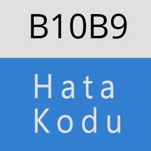 B10B9 hatasi