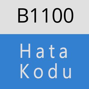 B1100 hatasi