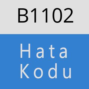 B1102 hatasi