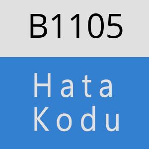 B1105 hatasi