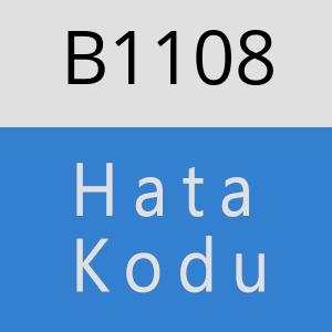 B1108 hatasi