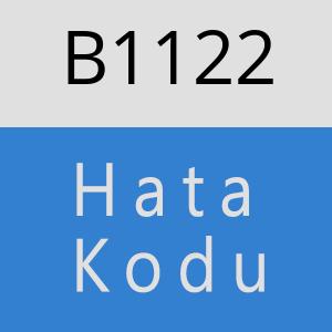 B1122 hatasi