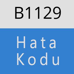 B1129 hatasi