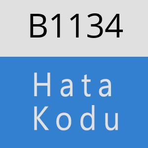 B1134 hatasi