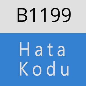 B1199 hatasi