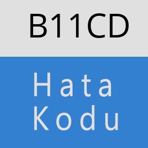 B11CD hatasi