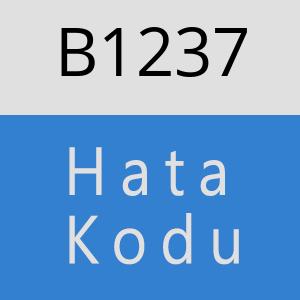 B1237 hatasi