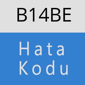 B14BE hatasi
