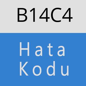 B14C4 hatasi