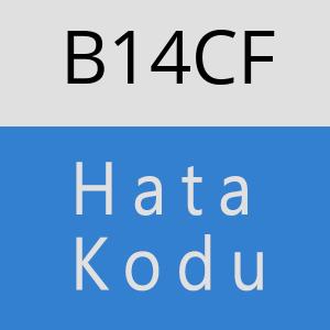 B14CF hatasi