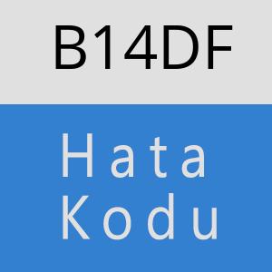 B14DF hatasi