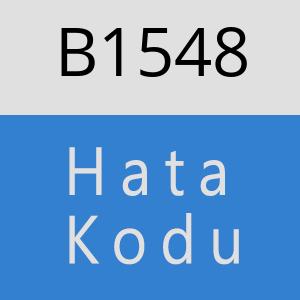 B1548 hatasi