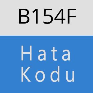 B154F hatasi