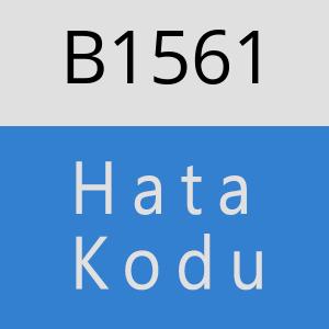 B1561 hatasi