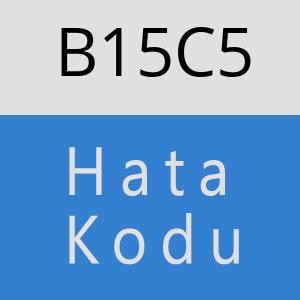 B15C5 hatasi