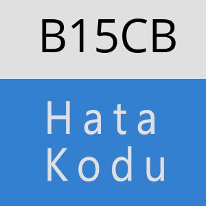 B15CB hatasi