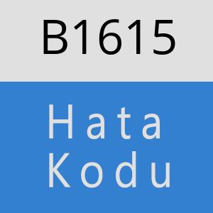 B1615 hatasi