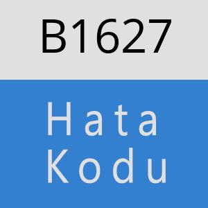 B1627 hatasi