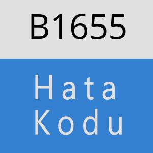 B1655 hatasi