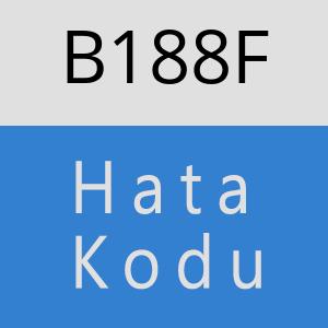 B188F hatasi