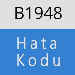B1948 hatasi