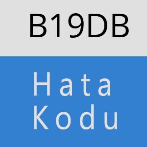 B19DB hatasi