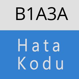 B1A3A hatasi