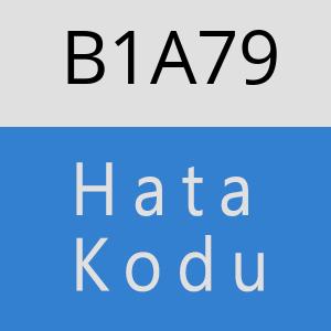 B1A79 hatasi