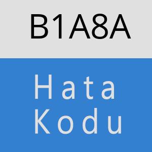 B1A8A hatasi