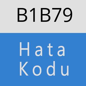 B1B79 hatasi