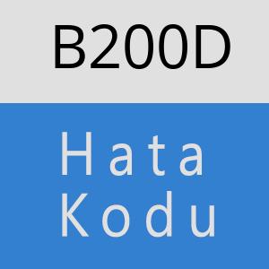 B200D hatasi